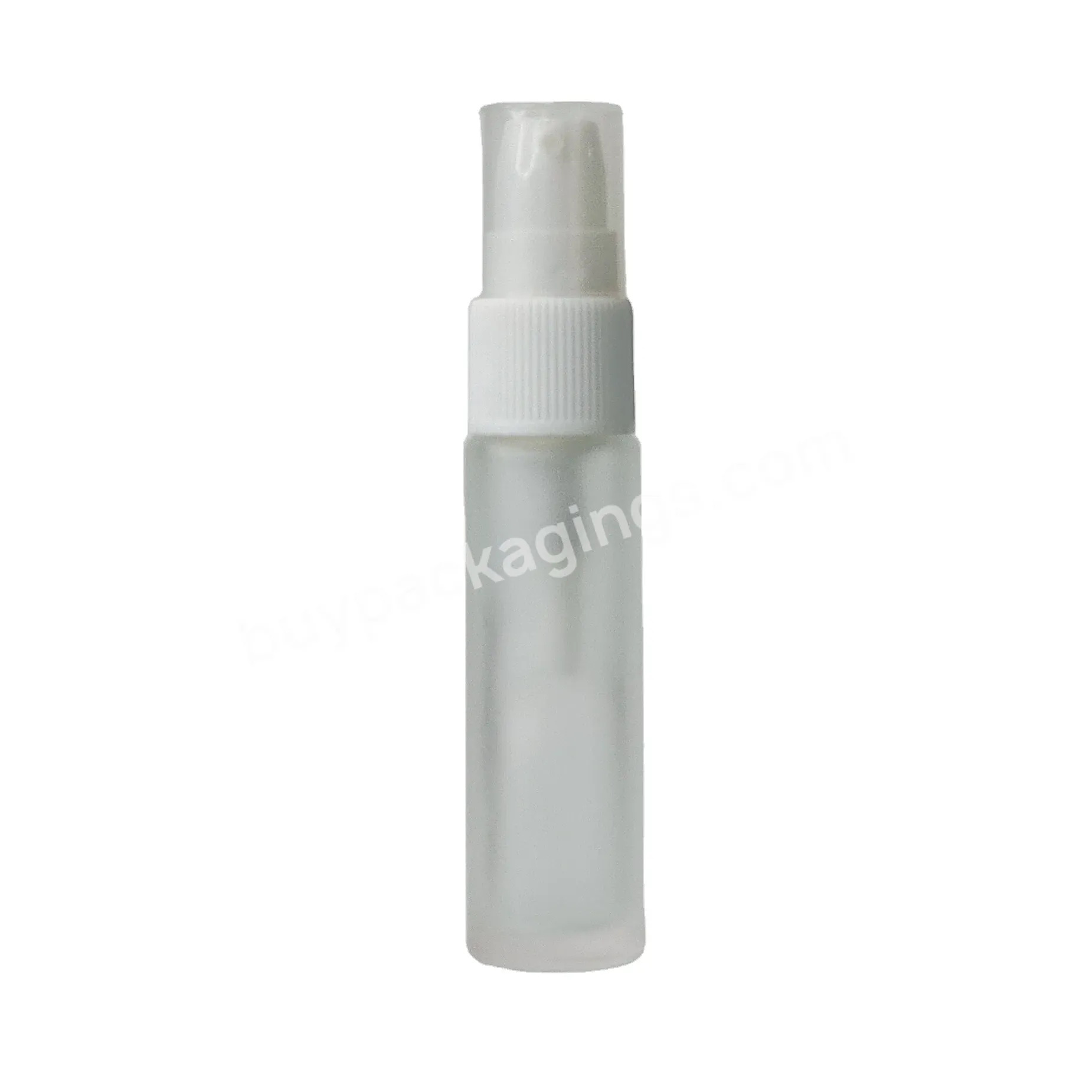 Hot Sale Custom Logo Glass Roll On Bottles Cream 5ml 10ml Roll On Frosted Glass Bottles With Pump