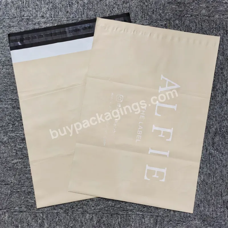 Hot Sale Custom Logo Poly Mailers Pink Handle Packaging Waterproof Envelope Self Adhesive Eco Friendly Biodegradable