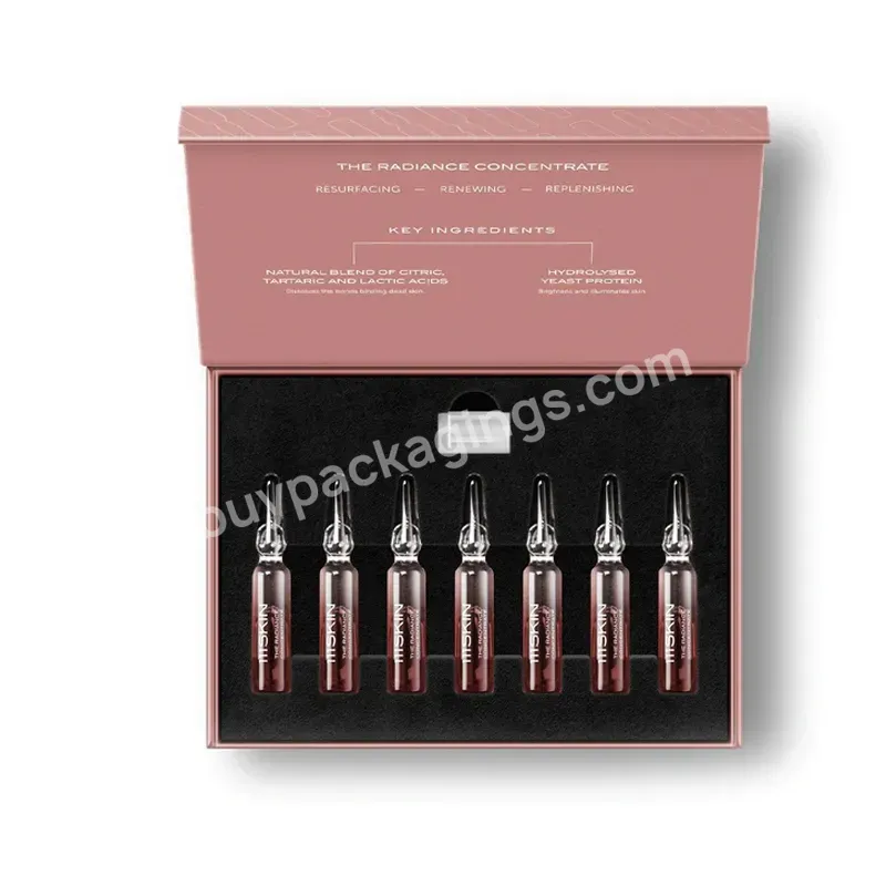 Hot Sale Custom Logo Skincare Serum Packaging Box Printing