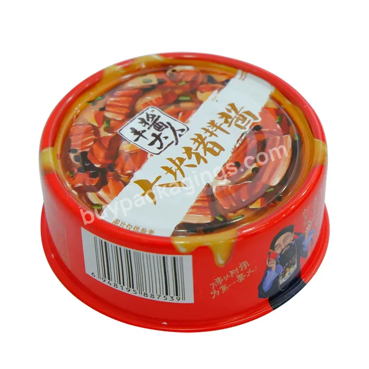 Hot Sale Custom Meat Sauce,Mushroom Sauce Storage Metal Tin Box