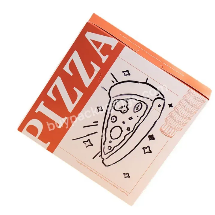 Hot Sale Custom Pizza Packing Box Carton 6 8 10 12 14 18 Inches Pizza Box