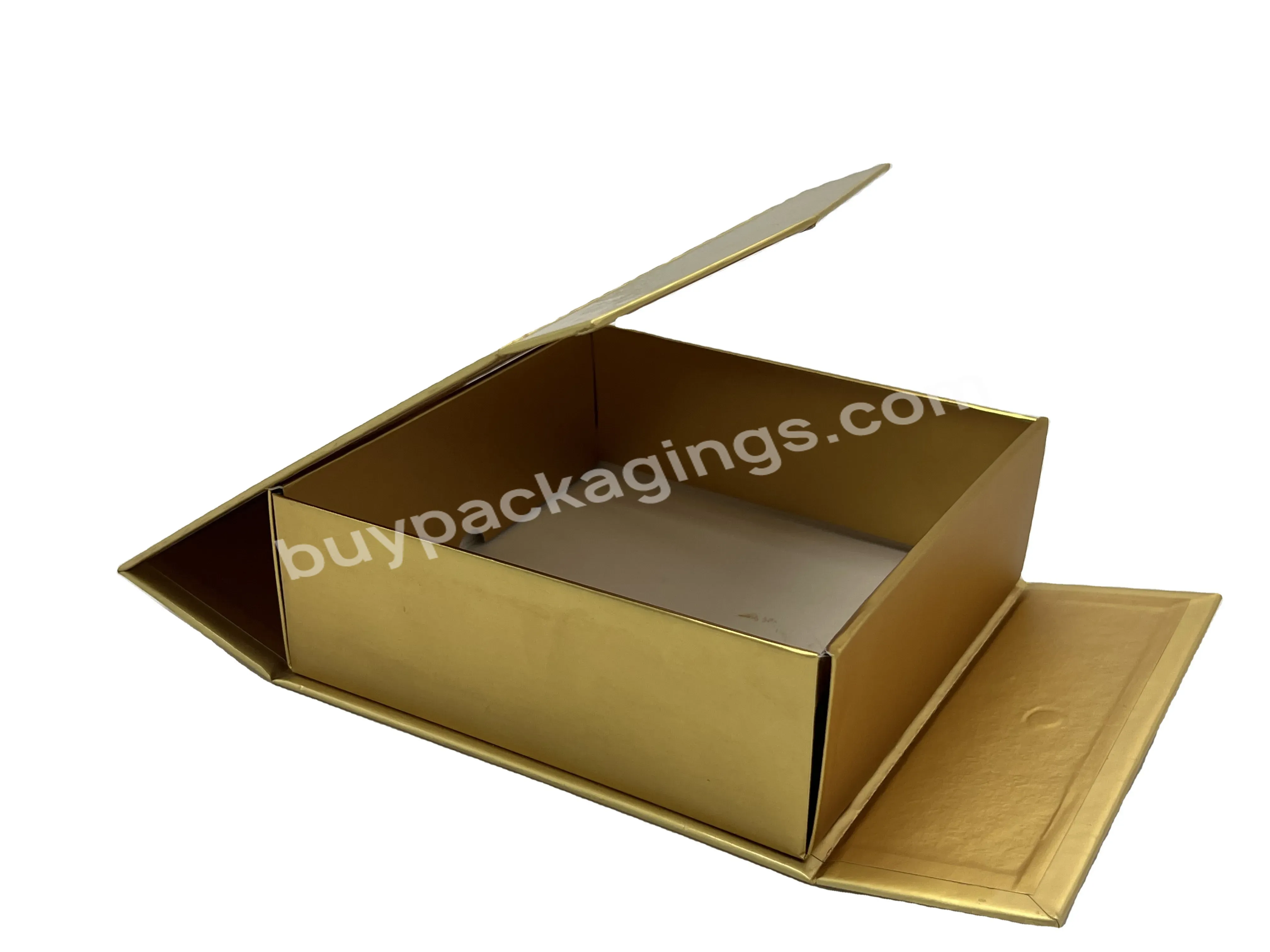 Hot Sale Custom Printing Rigid Folding Luxury Magnetic Box Fold Shoe Paper Box Folding Full Gold Paper Box