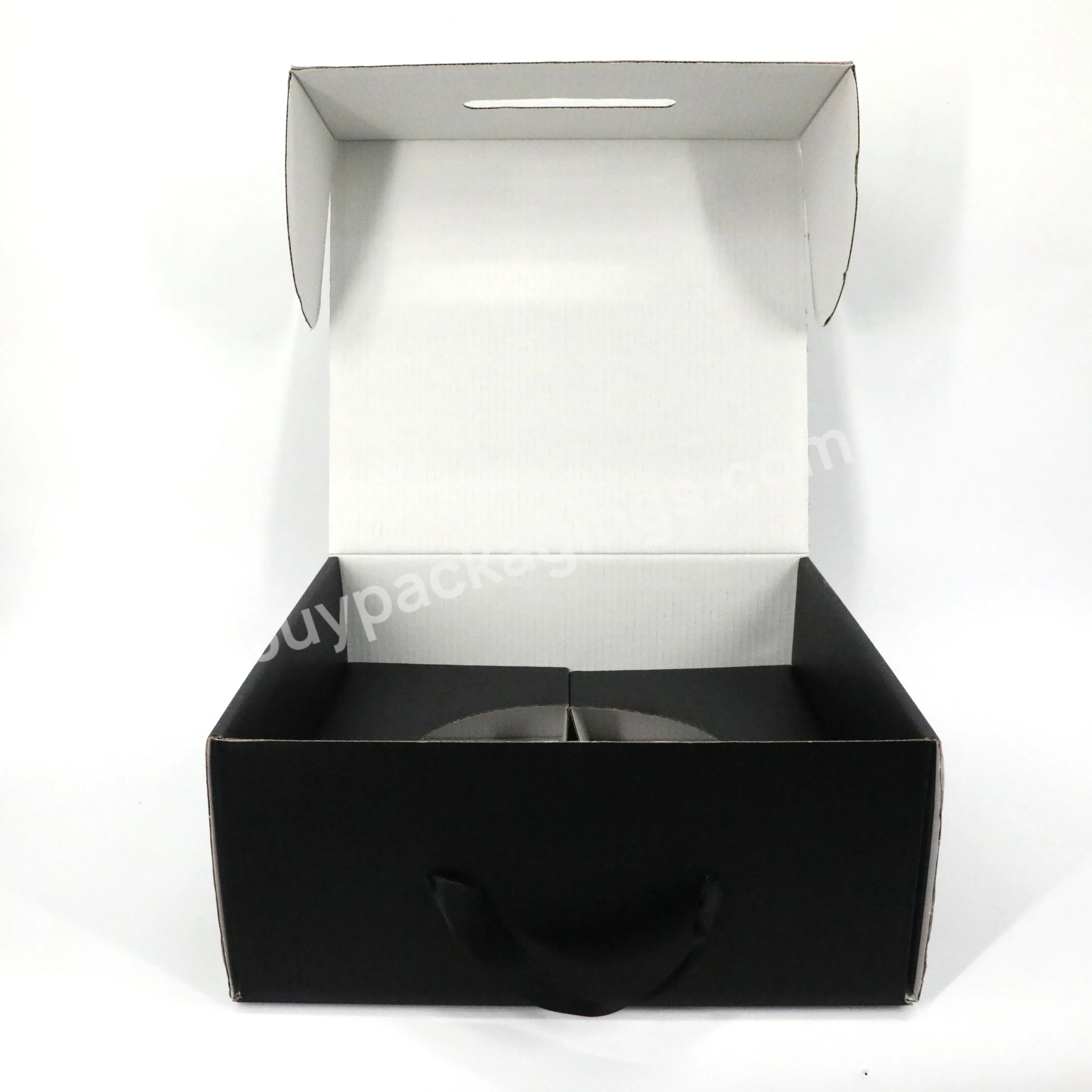 Hot Sale Custom Size Printed Eco Friendly Corrugated Cardboard Gift Packaging Fedora Box Shipping