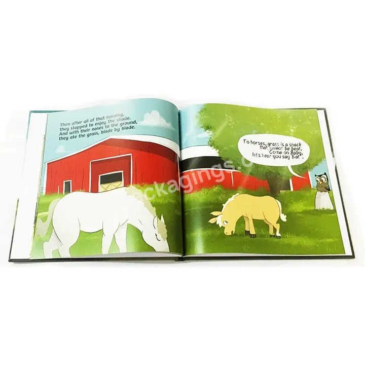 Hot Sale Customized Color Printing,Saddle Stitching Softcover Book For Children