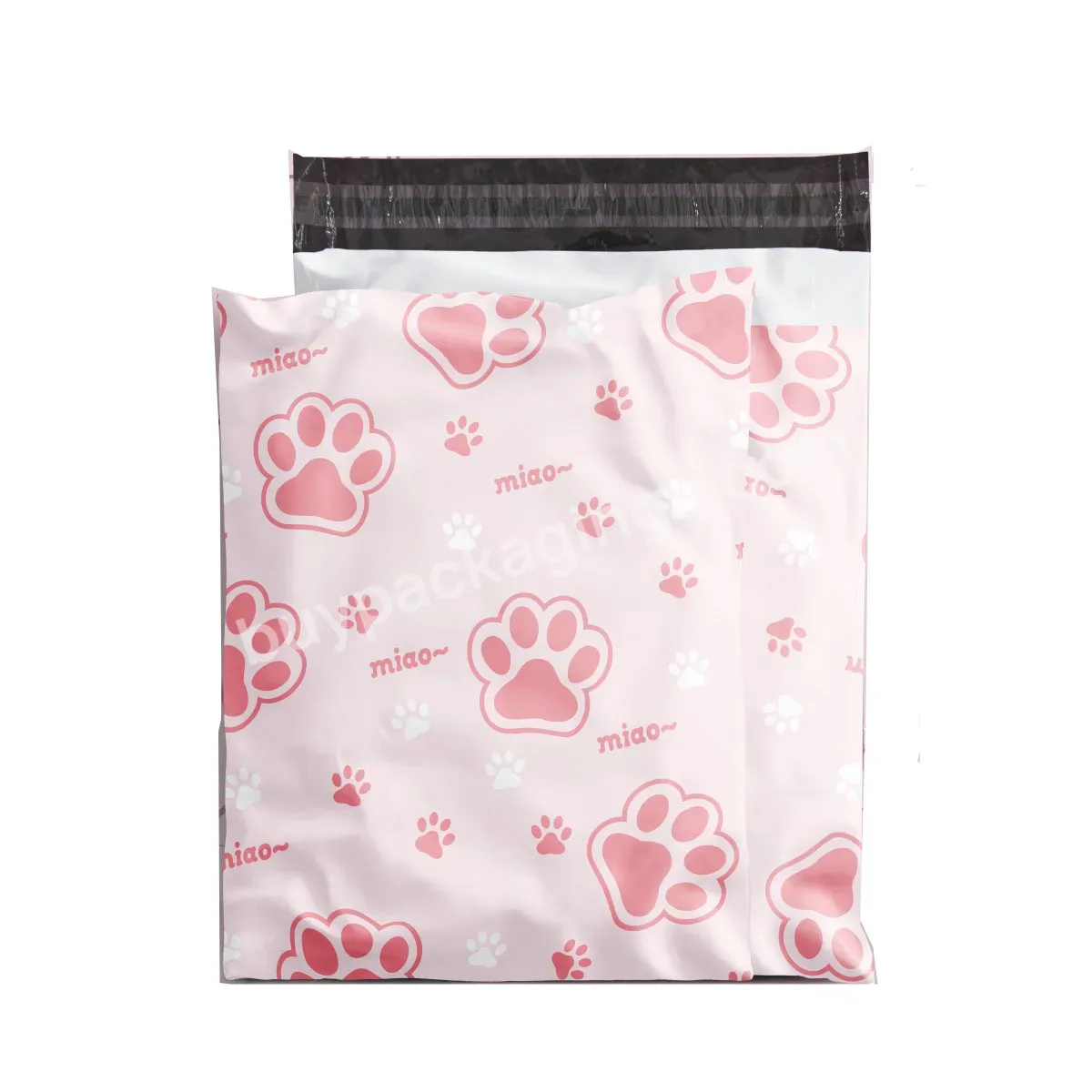 Hot Sale Customized Waterproof Plastic Shipping Mailing Bag Cute 10x13 Pink Courier Bag For Clothes