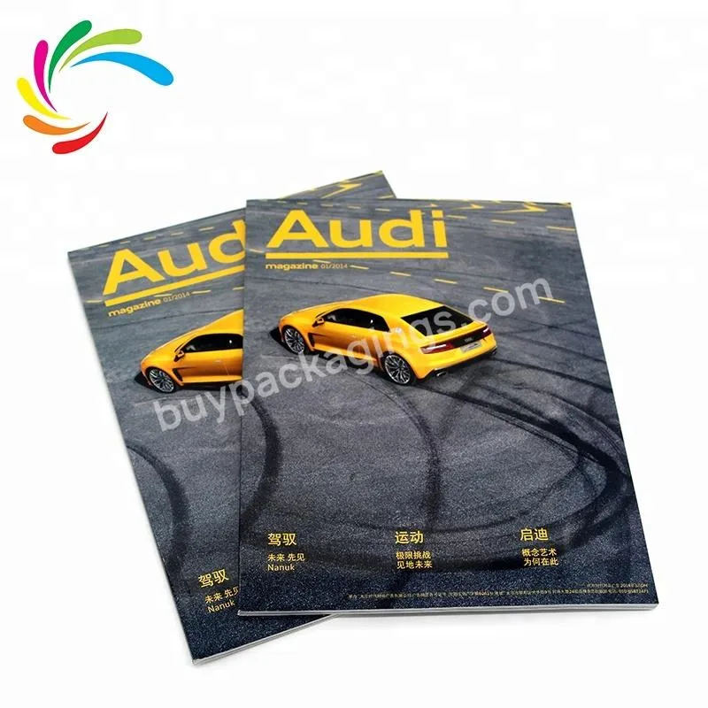 Hot Sale Design Print Product Car Propaganda Magazine in Guangzhou