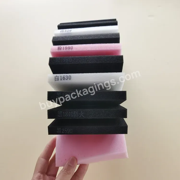 Hot Sale Different Thickness 1mm 5mm 8mm Foam Sponge Sheet Mat Cushion Shockproof Soft Sponge Foam Block