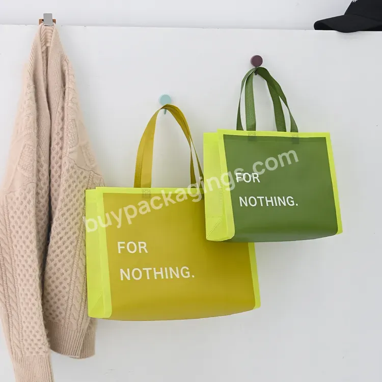 Hot Sale Eco Friendly Reusable Recycle Tote Shopping Bag Custom Logo Non Shopping Bag For Women