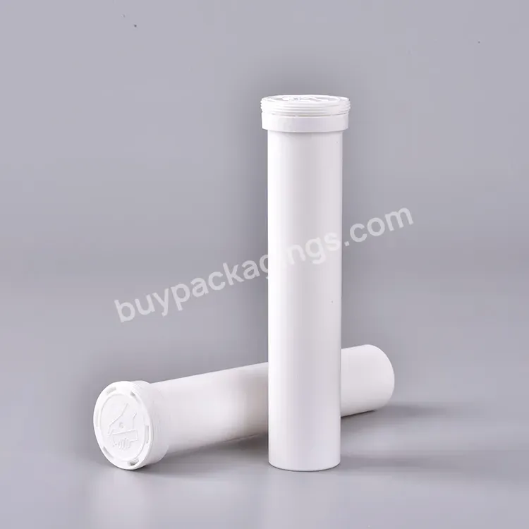 Hot Sale Empty Pp Food Grade 20 Tablets Vitamin C Effervescent Tablet Tubes Manufacturer Supplied