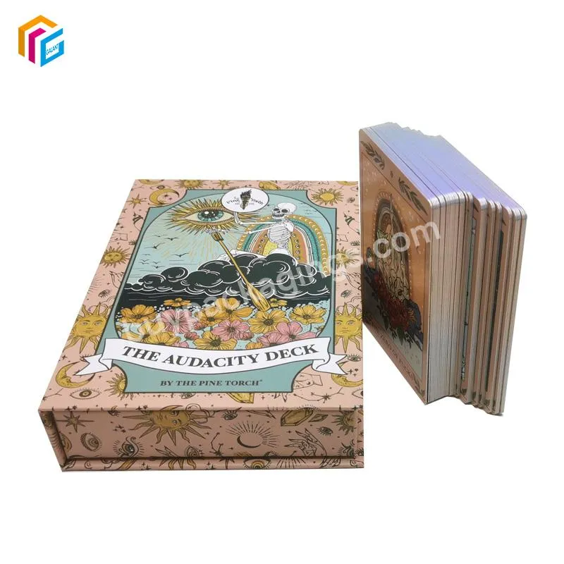 Hot Sale Factory Creat My Own Cheap Tarot Cards With Guidebook Tarot Card Deck