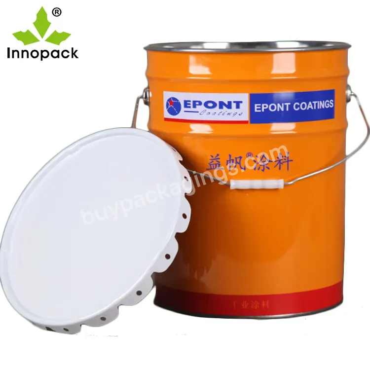 Hot Sale Factory Direct Bucket With Flower Lid In Low Price