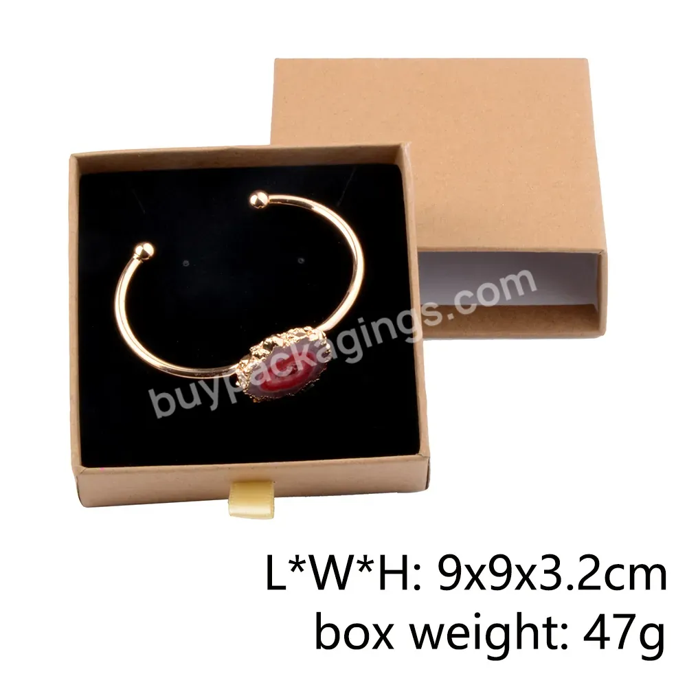 Hot Sale Factory Direct Factory Direct Price Jewelry Gift Box Hair Extensions Packaging Box Blue