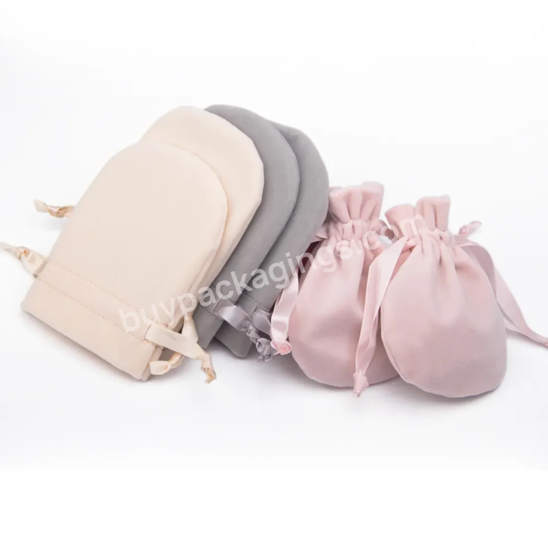 Hot Sale Factory Direct Price Luxury Jewelry Pouch Jewellery Gift Jewelry Pouch Pink Custom Pouch Bag Jewellery Jewelry