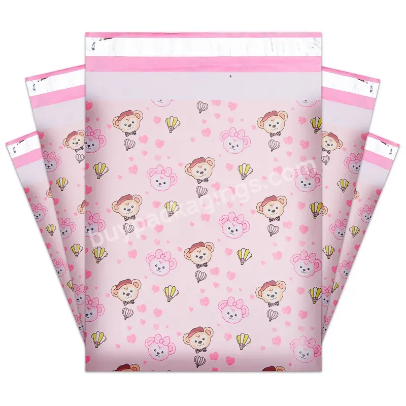 Hot Sale Factory Wholesale Envelope Express Clothing Packaging Shipping Mailer Pink 10x13 Polymailer Mailing Bags Plastic Bag - Buy Hot Sale Poly Mailer Waterproof Custom Logo,Wholesale Shipping Bags Strong Adhesive,Custom Envelope Bags Cute Polymailer.