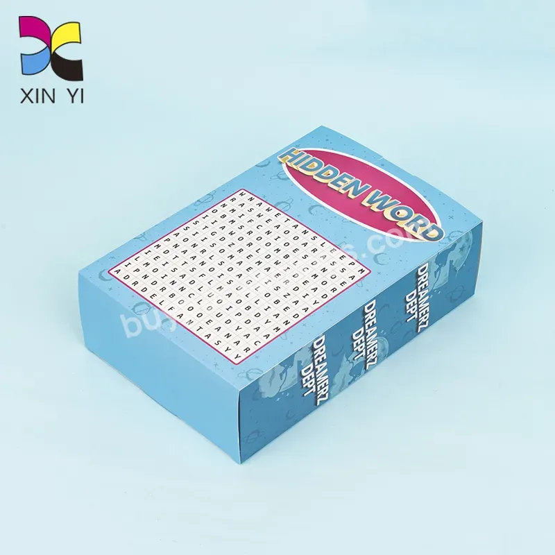 Hot Sale High Quality Popular Custom Printed Rectangle Cereal Paper Packaging Box