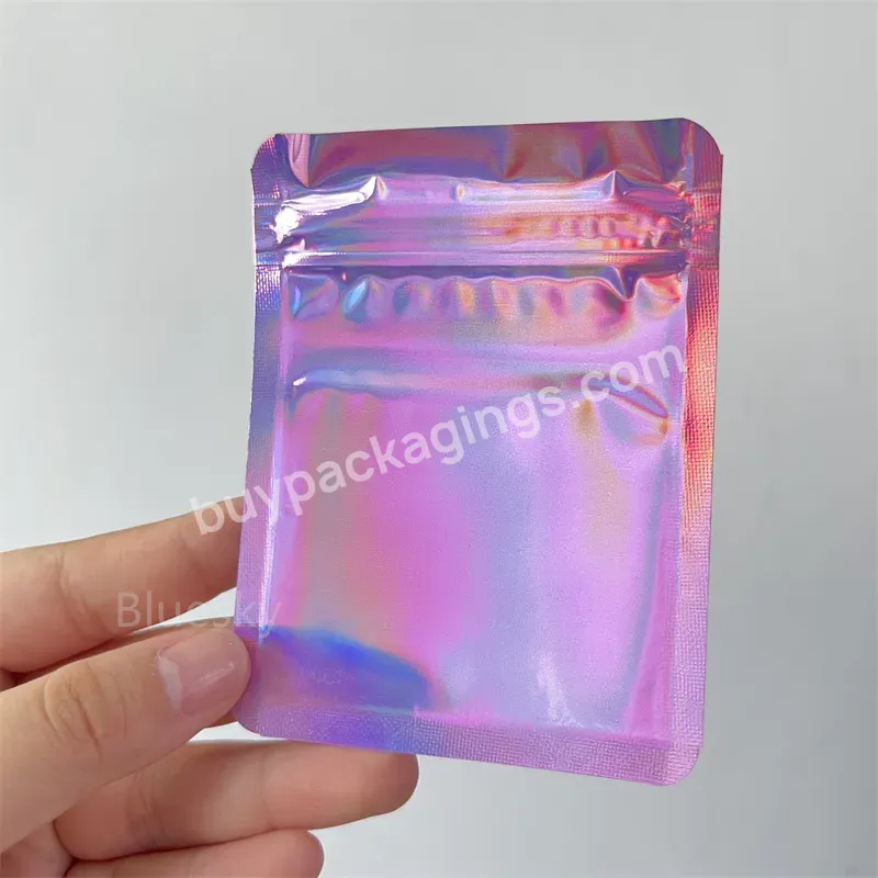 Hot Sale High Quality Wholesale Soft Touch Mylar Bags Zip Lock Plastic Zipper Packaging Bag