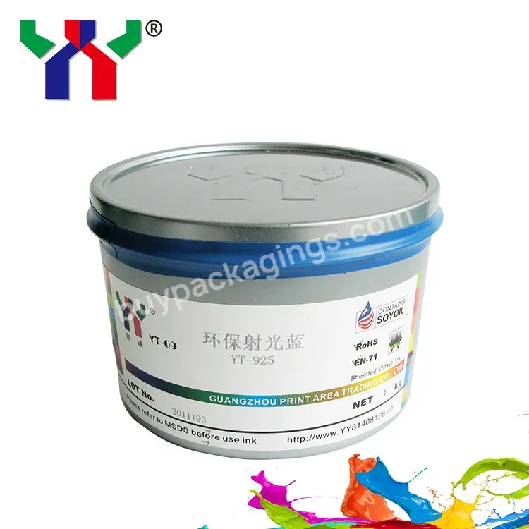 Hot Sale Pantone Spot Color Offset Printing Ink Yt-925 Reflex Blue