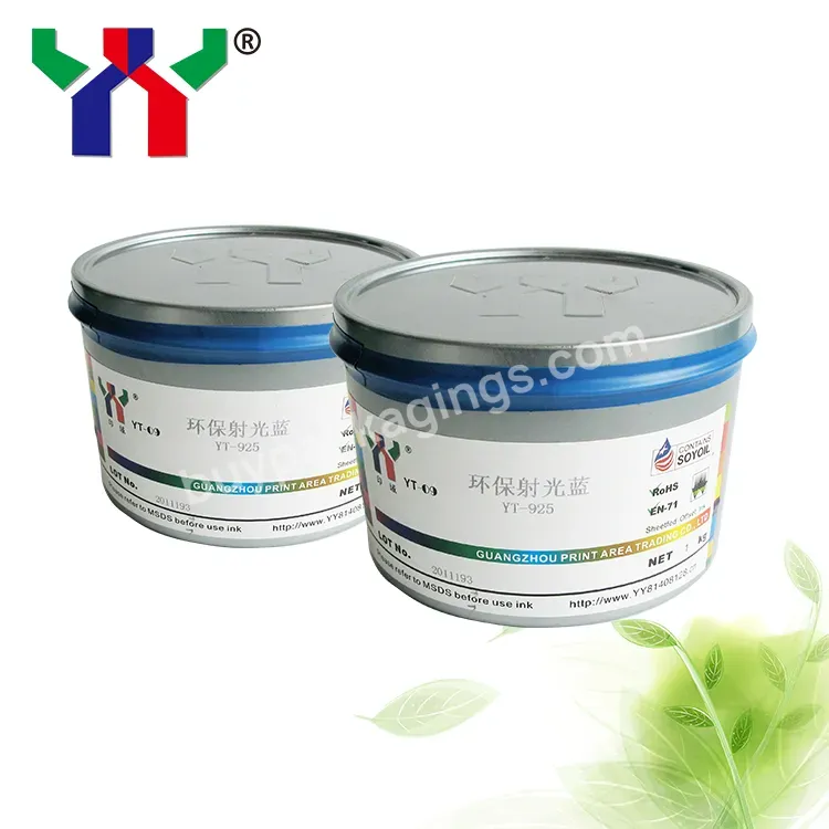 Hot Sale Pantone Spot Color Offset Printing Ink Yt-925 Reflex Blue