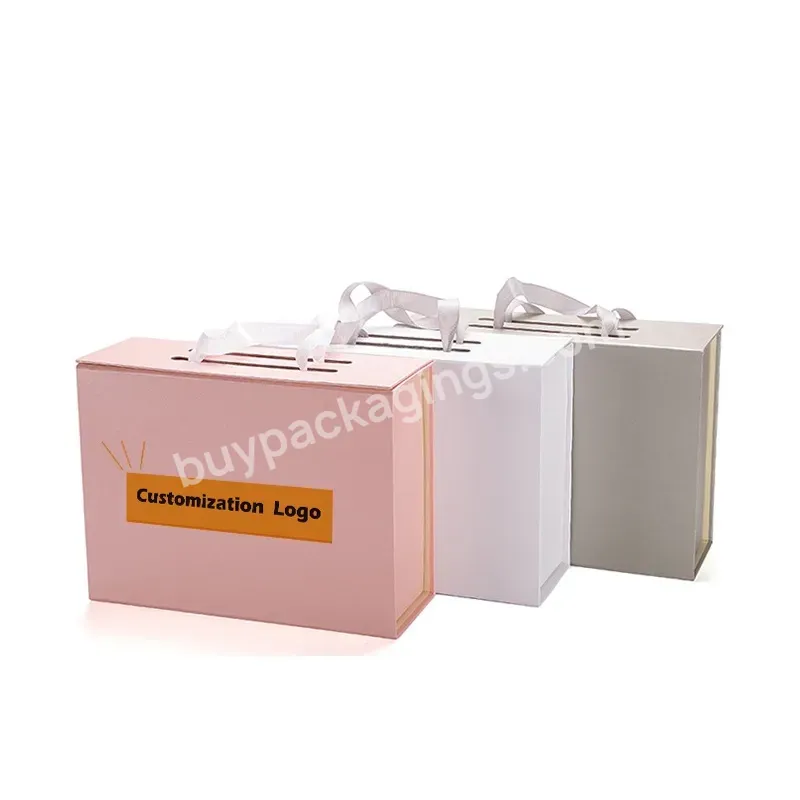 Hot Sale Pink Magnetic Box Custom Logo,Pink Gift Boxes Wholesale