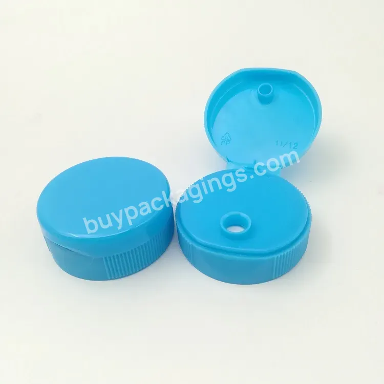 Hot Sale Plastic Flip Top Screw Cap 32 38mm /blue Color Ketchup Squeeze Bottle Flip Top Cap