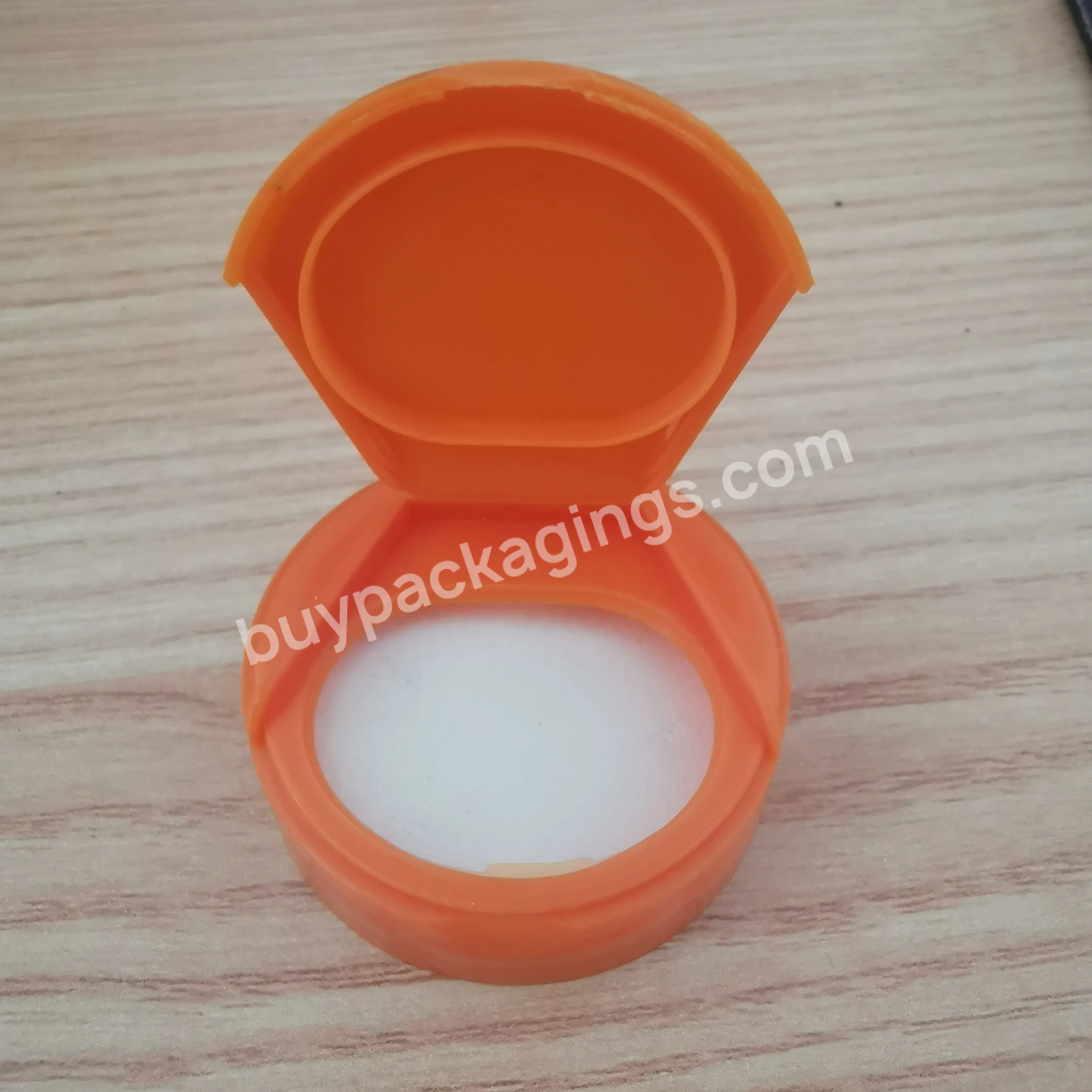 Hot Sale Pp 38mm-400 Colorful Plastic Tube Flip Top Cap Plastic Bottle Cover For Medicine Bottle