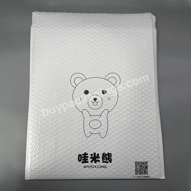 Hot Sale Premium White Poly Bubble Mailers Plastic Mail Bags Padded Bubble Mailer Bags