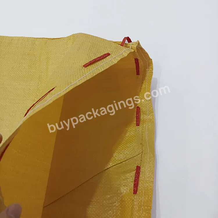 Hot Sale Printed Pp Woven Postal Packaging Bags Polypropylene Custom Shipping Sacks With Top Cord