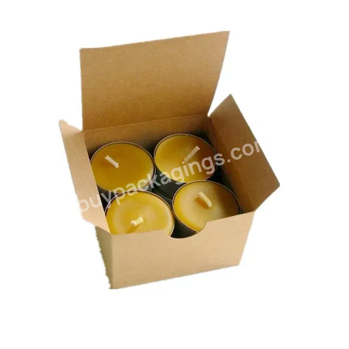 Hot Sale Recycled Black Matt Cardboard High Quality Paper Gift Candle Packaging Box