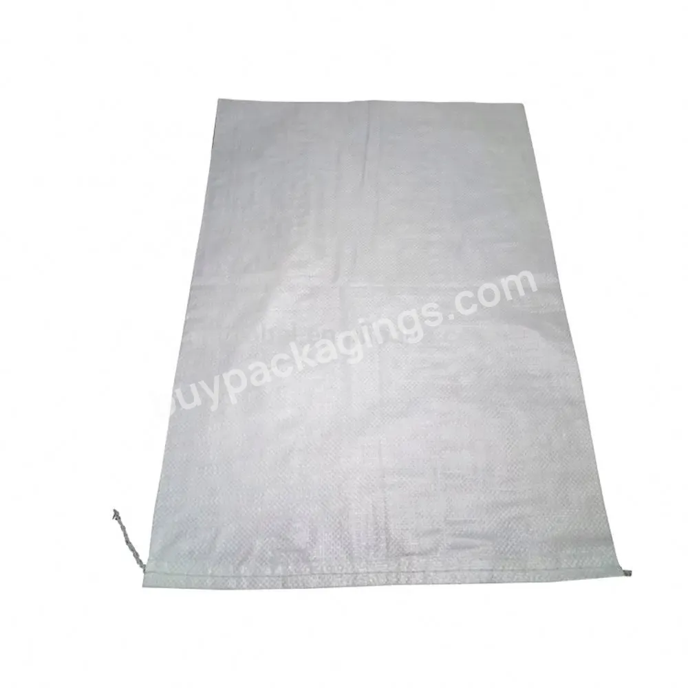 Hot Sale Recycled Printed Polypropylene Bags Pp Woven Sack 50 Kg 100 Kg Packing For Rice Maize Sugar Flour Salt