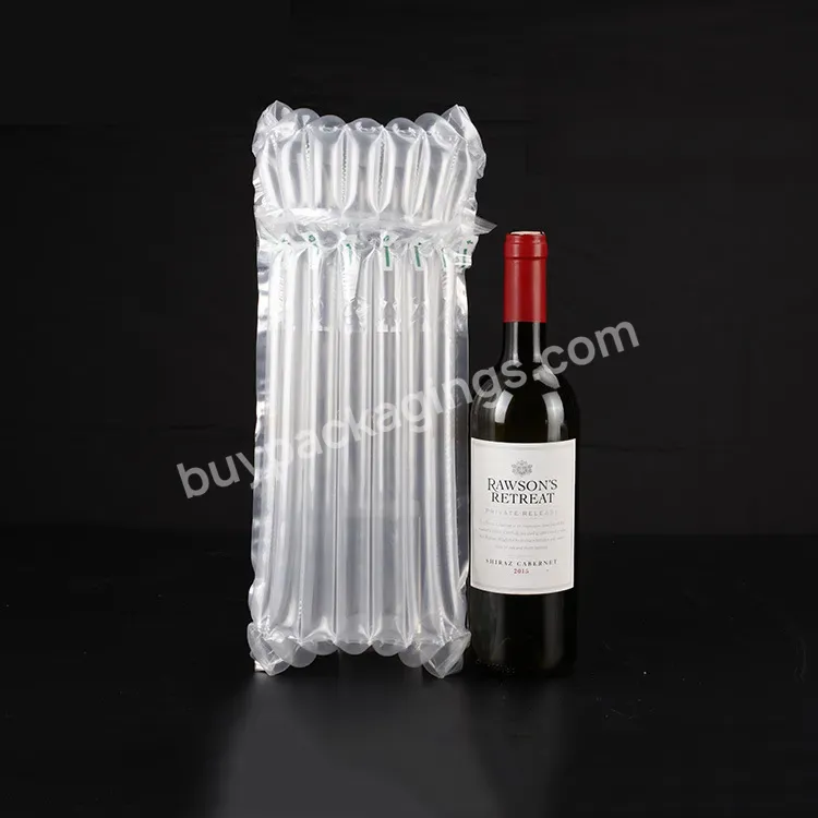 Hot Sale Red Wine Column Bag Explosion-proof Airbag Inflatable Shockproof Bubble Bag