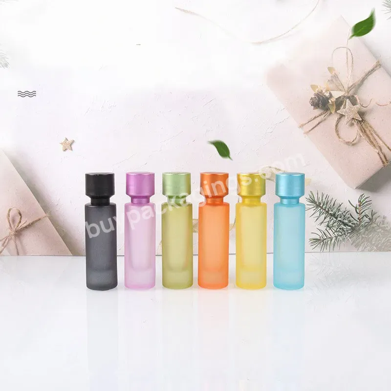 Hot Sale Round Perfume Bottle 30ml Perfumes Empty Bottles Crystal Perfume Bottle