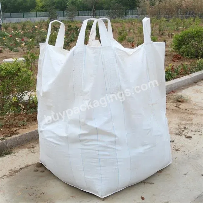 Hot Sale Skip Top Flat Bottom Bitumen Jumbo Fibc Large Size 1 Ton Sugar Big Bag For Asphalt - Buy Heavy Duty Bulk Bag With Baffle,Baffle Fibc Sling Bag Big Bags,Liner Type Q Bag.