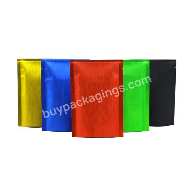 Hot Sale Smell Proof Bags Child Proof Stand Up Pouch Food Packaging Bag Matte 3.5g Custom Mylar Bag