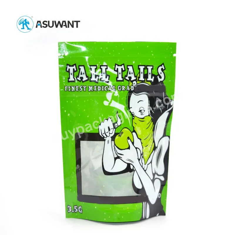 Hot Sale Snack Cashew Nuts Frosted Zip Lock Packaging Stand Up Clear Window Custom Aluminum Pouch Food Package Bag