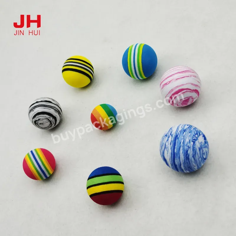 Hot Sale Soft Light Weight Custom Eva/sponge Foam Balls Big /midum /small Foam Ball