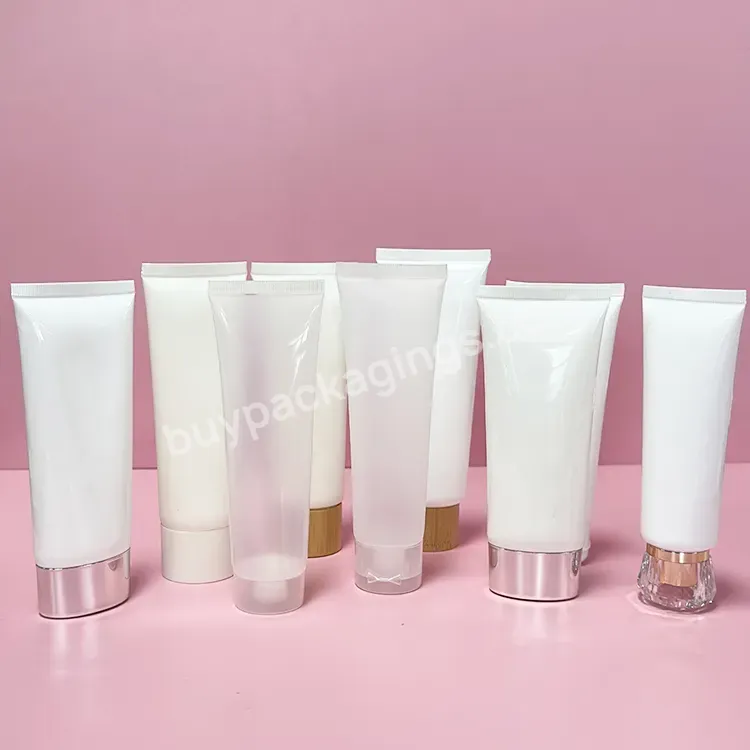 Hot Sale Soft Plastic Tubes Screw Top For Facial Cleanser