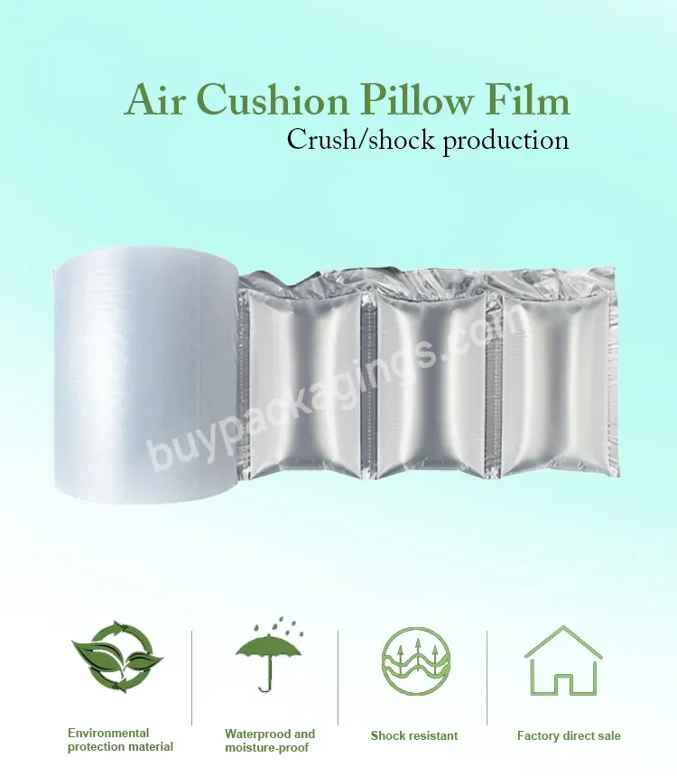 Hot Sale Thickened Air Cushion Pillow Bag Film Roll For Shipping Packaging