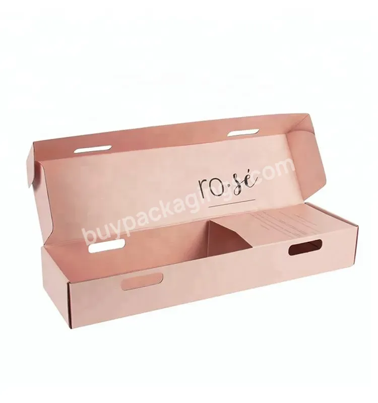 Hot Sale Trending Custom Logo Cardboard Kraft Gift Apparel Flower Packaging Box