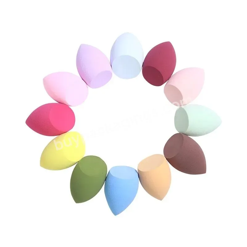 Hot Sale Velvet Cosmetic Puff Foundation Flocked Velvet Microfiber Cosmetic Makeup Powder Puff Beauty Sponge Blender