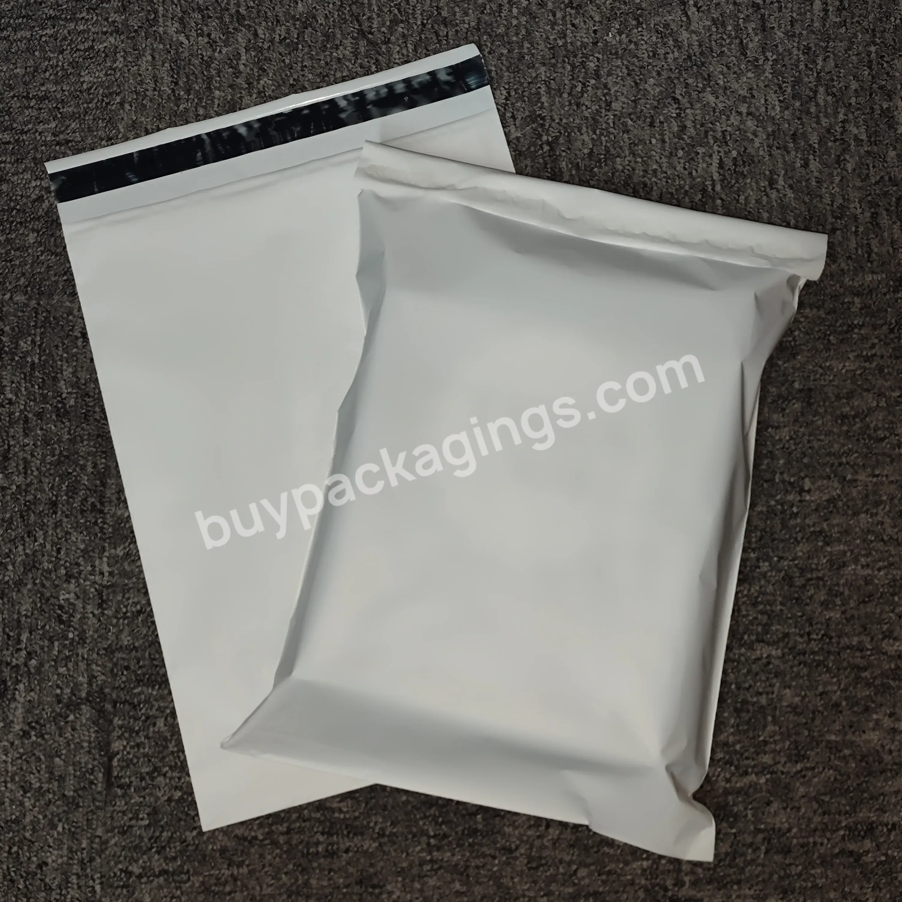 Hot Sale White Packaging Bag New Material Biodegradable Packaging Self Seal Poly Bags For Packaging