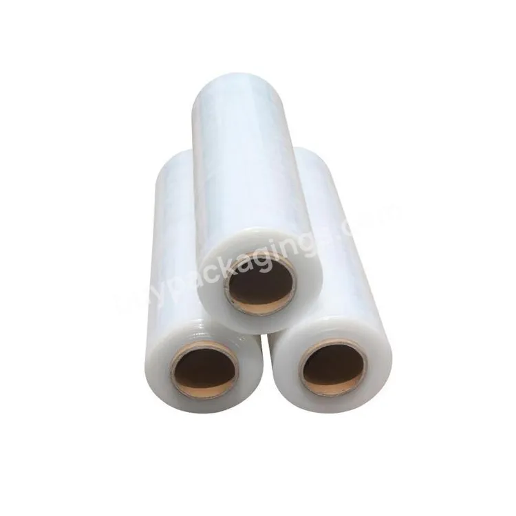 Hot Sale Wrap Up Damp Proof Package 17mic Production Plastic Packaging Rolls Production Line Rolls Film Mother Roll Stretch Film