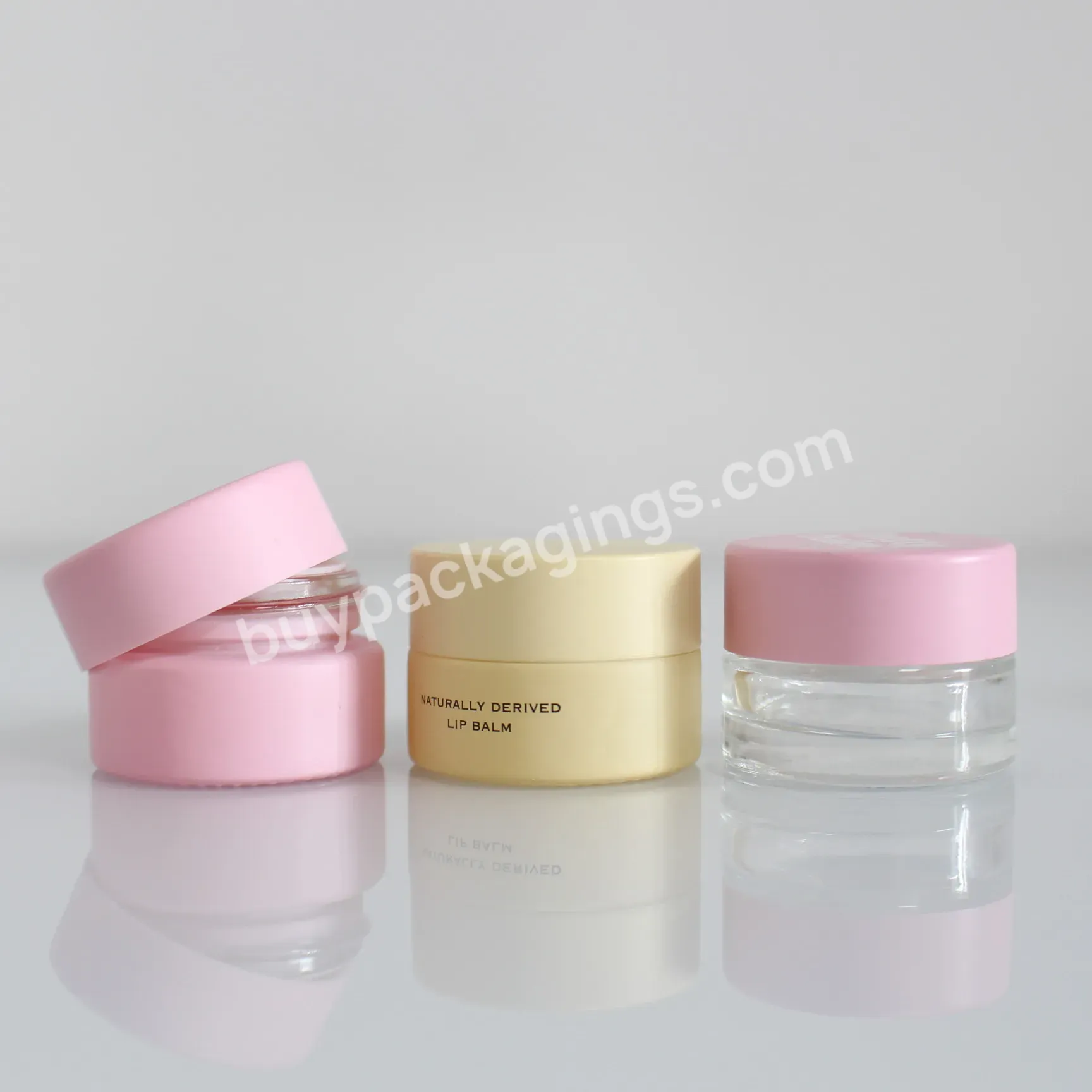 Hot Sales 5g 10g 20g 30g 50g 60g 100g Custom Clear Recyclable Cosmetic Glass Cream Jar Containers With Lids