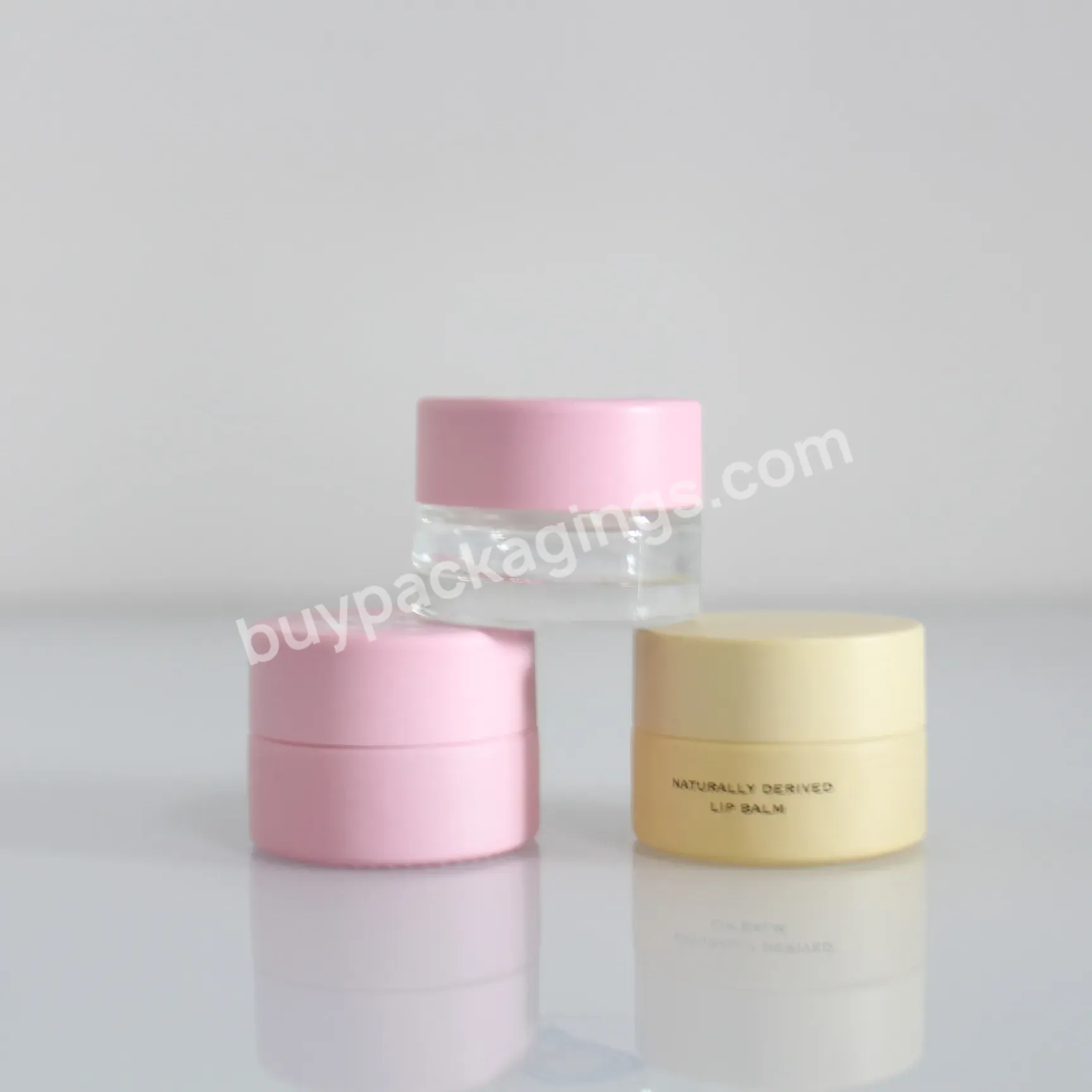 Hot Sales 5g 10g 20g 30g 50g 60g 100g Custom Clear Recyclable Cosmetic Glass Cream Jar Containers With Lids