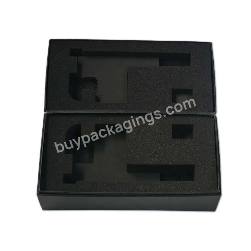 Hot Sales Custom Black Perfume Bottle Paper Gift Packaging Box Eva Foam Lining - Buy Foam Perfume Box,Perfume Box Inserts,Foam Perfume Bottle Lining.