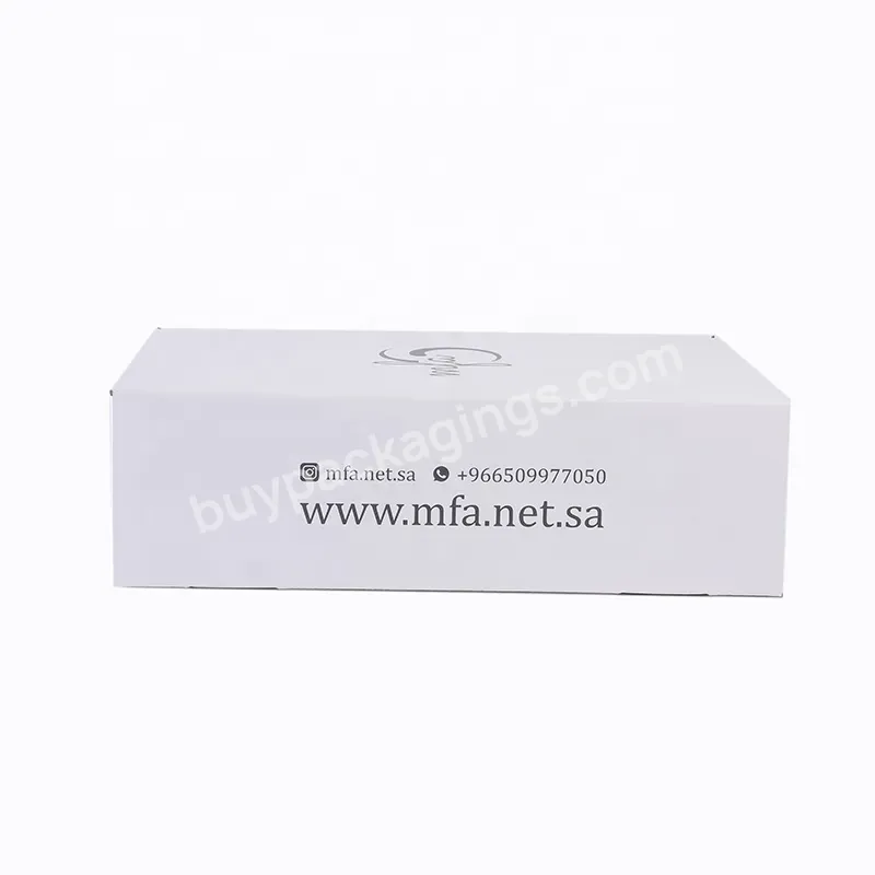 Hot Sales Custom Logo Printing Recycle White Paper Box Clothing Underwear T-shirt Packaging Boxes