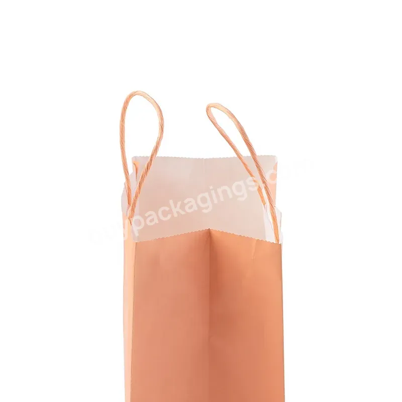 Hot Sales Custom Logo & Size Printed Colorful Corrugated Paper Bag Shopping Mailer Bag