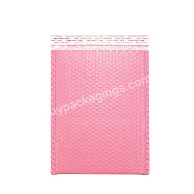 Hot Sales Customize Logo Size Color Delivery Envelope Glitter Metallic Bags Bubble Mailer For Package