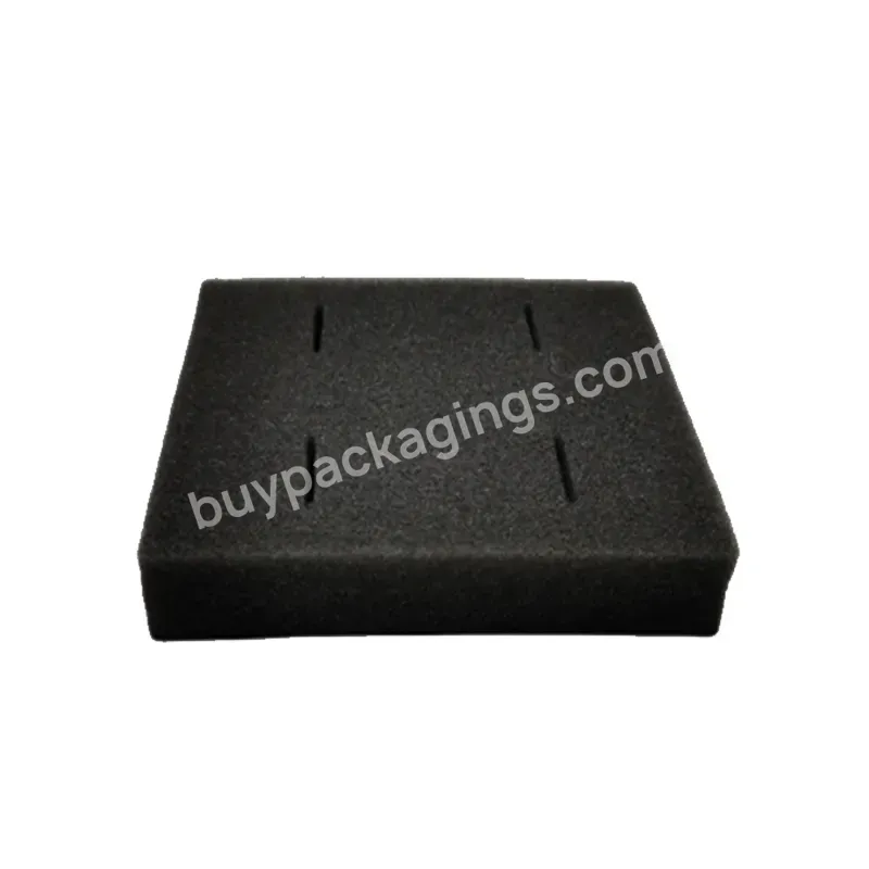 Hot Sales Die Cut Cnc Milled Or Routed 2 Tone Protective Packaging Foam Box Of Sponge Inlay