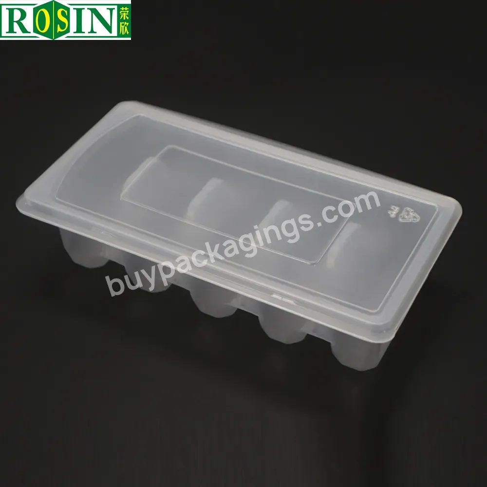 Hot Sales Disposable Plastic Pp Blister Food Frozen Dumplings Packaging Tray With 5 Compartments