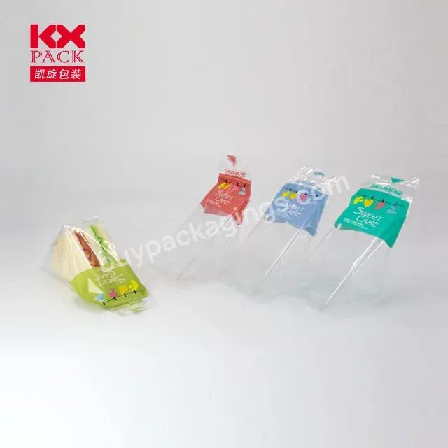 Hot Sales Food Packaging Bag Plastic Packaging Bag Bread Lunch Box Sandwich Box For Food Sandwich Bakery